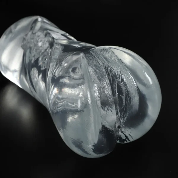 Âm đạo giả cầm tay trong suốt (520g)