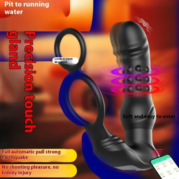 [APP] PLUG MASSAGE RUNG KÍCH THÍCH 3 ĐIỂM APP CONTROL – CÔNG NGHỆ ĐIỀU KHIỂN THÔNG MINH 2025