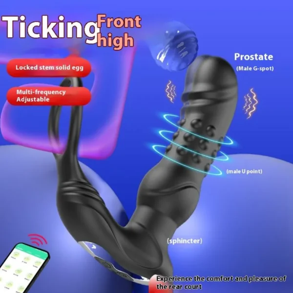 [APP] PLUG MASSAGE RUNG KÍCH THÍCH 3 ĐIỂM APP CONTROL – CÔNG NGHỆ ĐIỀU KHIỂN THÔNG MINH 2025