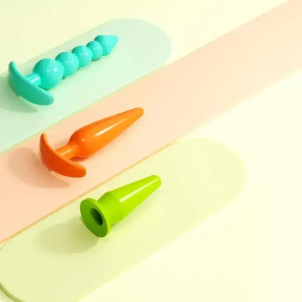 BỘ 3 NÚT NHÉT SILICONE ANKNI - MỀM DẺO NHIỀU KIỂU DÁNG