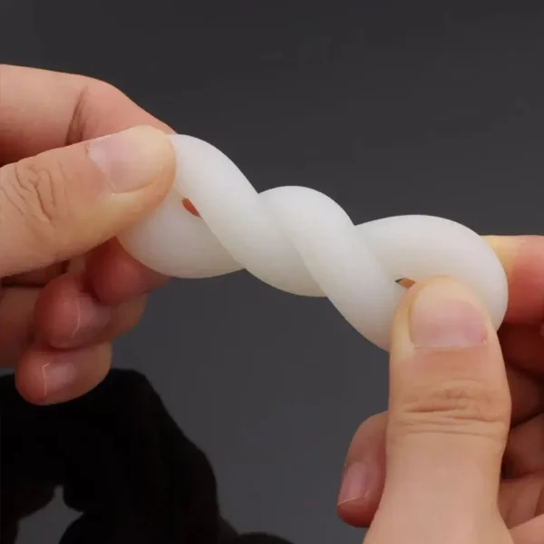 BỘ BA VÒNG SILICON MỀM MÀU TRẮNG