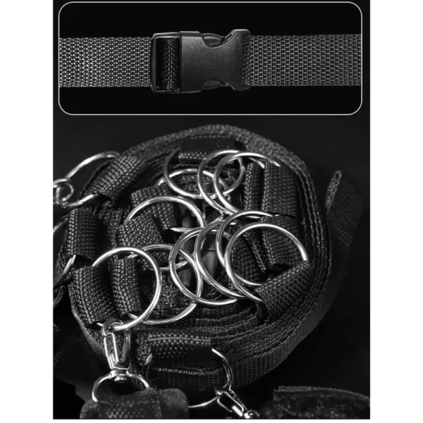 BỘ DÂY TRÓI GIƯỜNG ĐA NĂNG 8 ĐIỂM – BED RESTRAINT SET