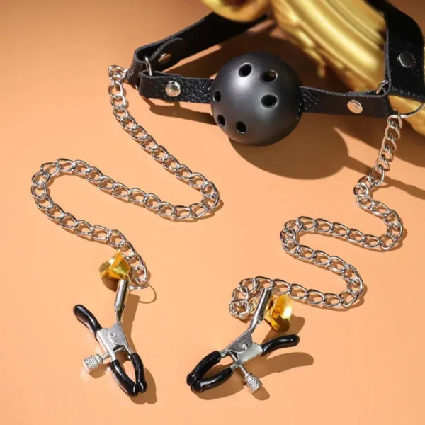 BỘ KHÓA MIỆNG KÈM DÂY XÍCH VÀ KẸP TI