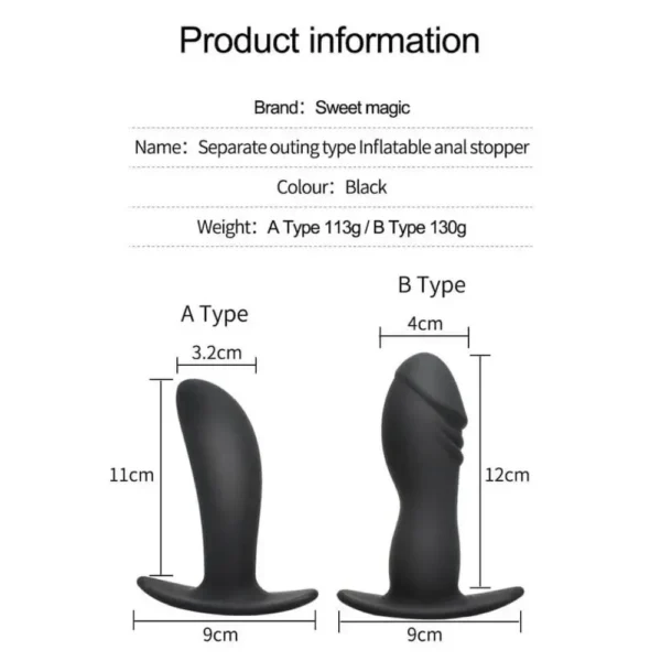 BƠM HƠI HẬU MÔN SWEET MAGIC - INFLATABLE ANAL STOPPER