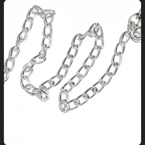 BỘ VÒNG CỔ KÈM DÂY XÍCH VÀ KẸP VÚ (ĐỎ)