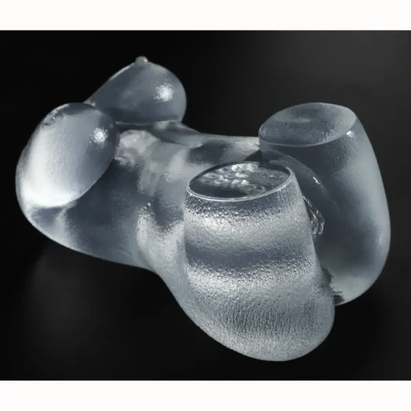 Búp bê nữ nguyên khối trong suốt (840g)