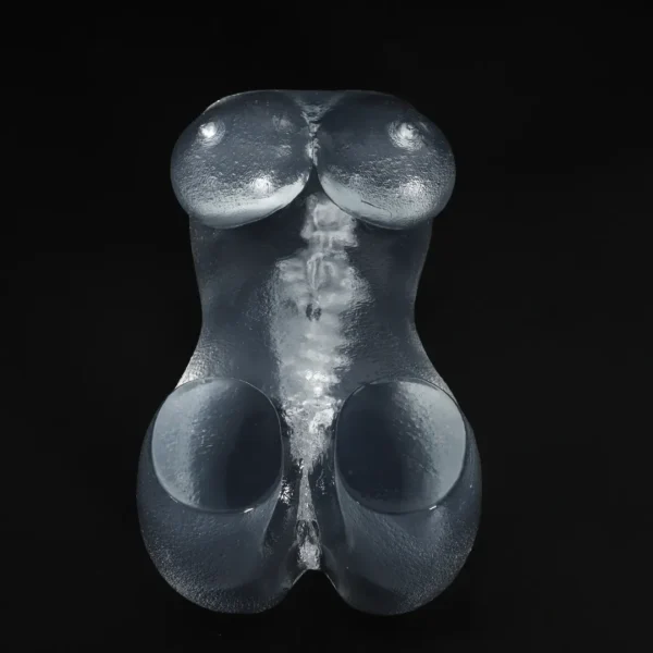 Búp bê nữ nguyên khối trong suốt (840g)