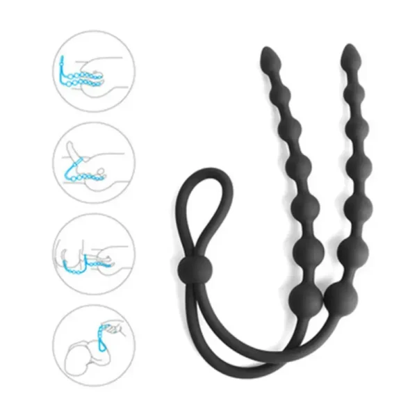 CHUỖI NGỌC KÈM VÒNG ĐEO NHÉT HẬU MÔN