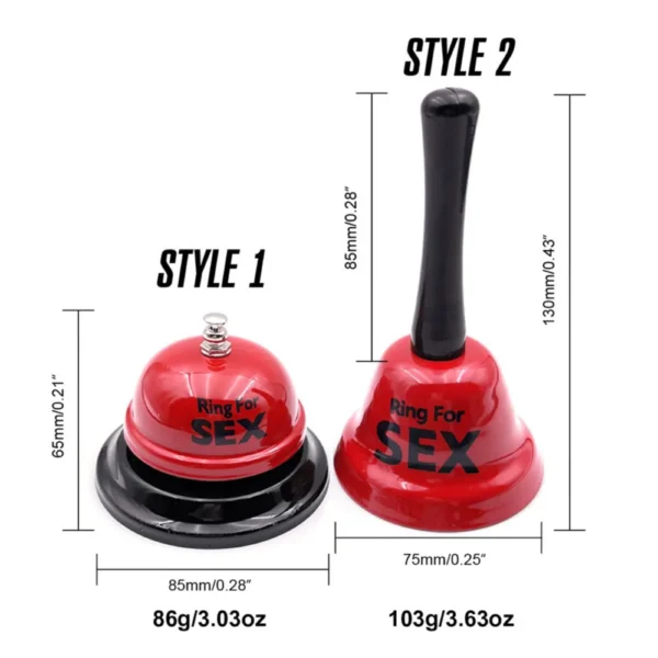 CHUÔNG TÌNH DỤC (RING FOR SEX) – MÀU ĐỎ (2 PHIÊN BẢN)