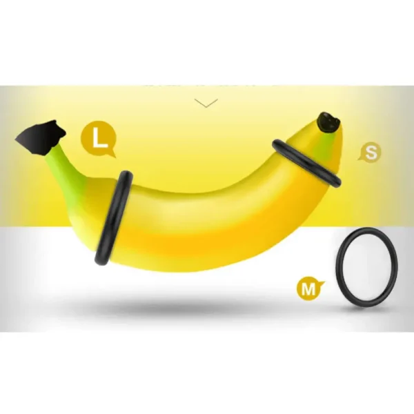 COCK & BALL RING RUBBER SET