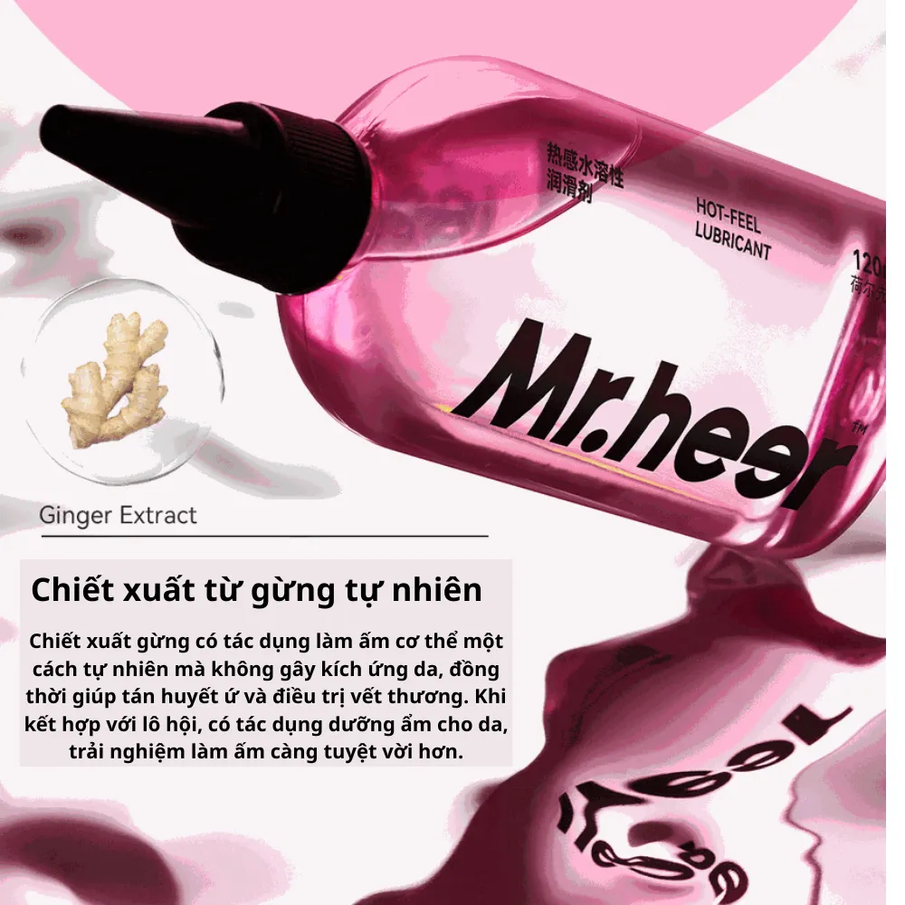 Dầu bôi trơn gốc nước – Mr.Heer 120ml