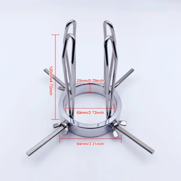 DỤNG CỤ BANH NÔNG HẬU MÔN INOX CAO CẤP 4 CHẤU – OEM BS111