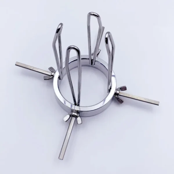 DỤNG CỤ BANH NÔNG HẬU MÔN INOX CAO CẤP 4 CHẤU – OEM BS111