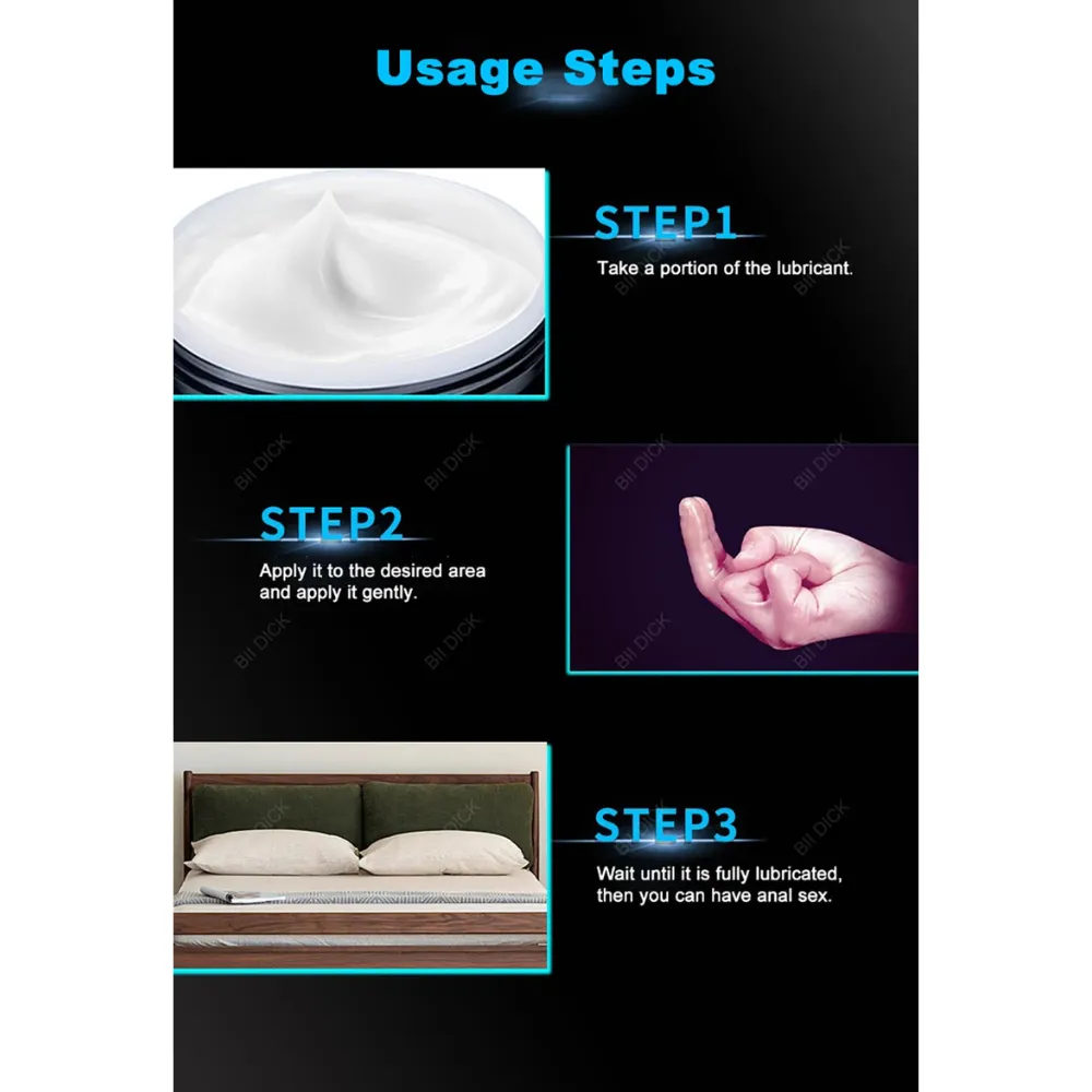Gel giảm đau dạng kem (cream) – Men lubricants