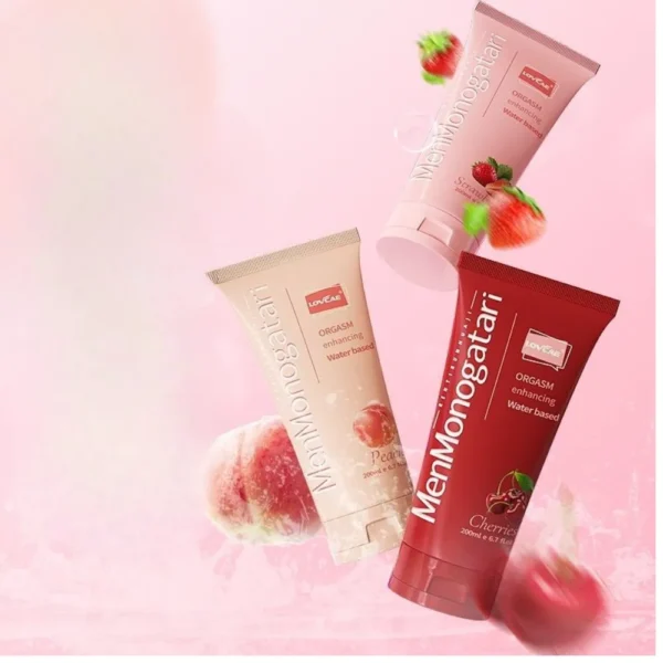 Gel gốc nước hương trái cây có vòi – MenMonogatari 200ml