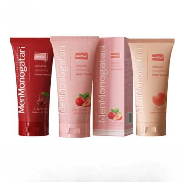 Gel gốc nước hương trái cây có vòi – MenMonogatari 200ml