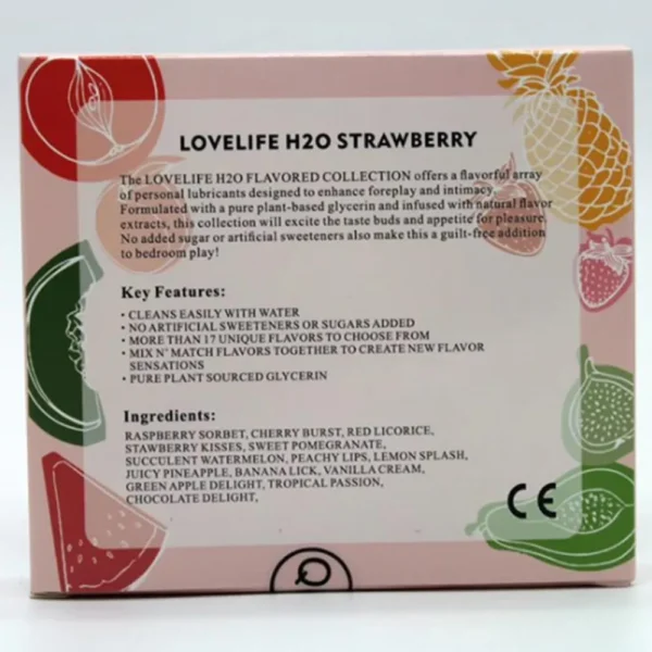 Gel gốc nước hương trái cây – Kailin 30ml