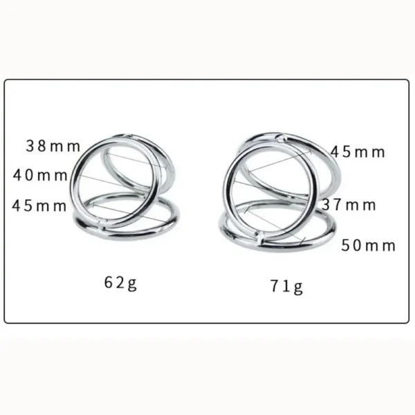 INOX TRÒN GHÉP 3 ĐƠN