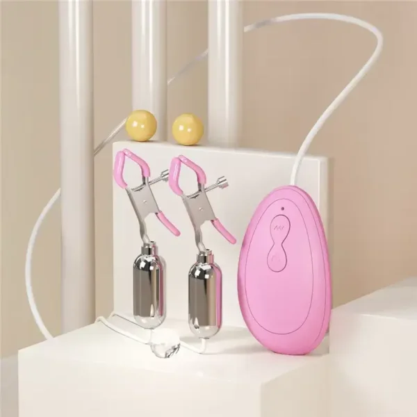 KẸP RUNG TI ĐIỀU KHIỂN DÂY - MÀU HỒNG NGỌT NGÀO