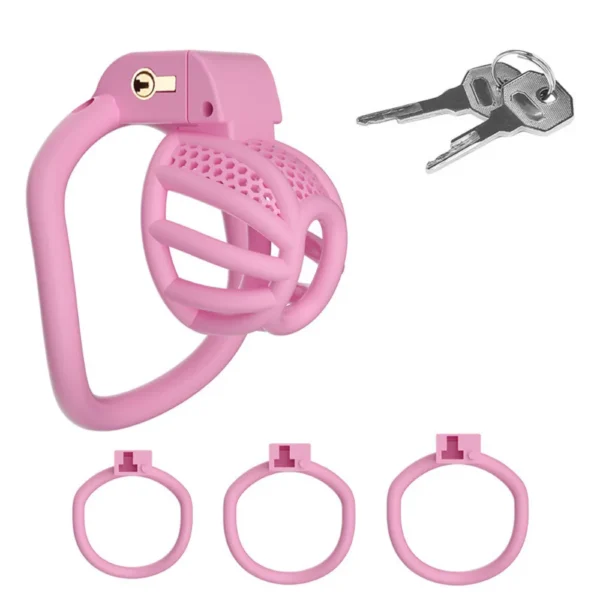 KHÓA DƯƠNG VẬT C755 HỒNG SIZE S (78G)