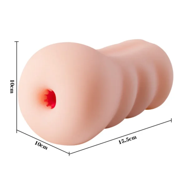 Lõi silicon mềm thủ dâm Jiuai (Kèm bóng massge đầu khấc)