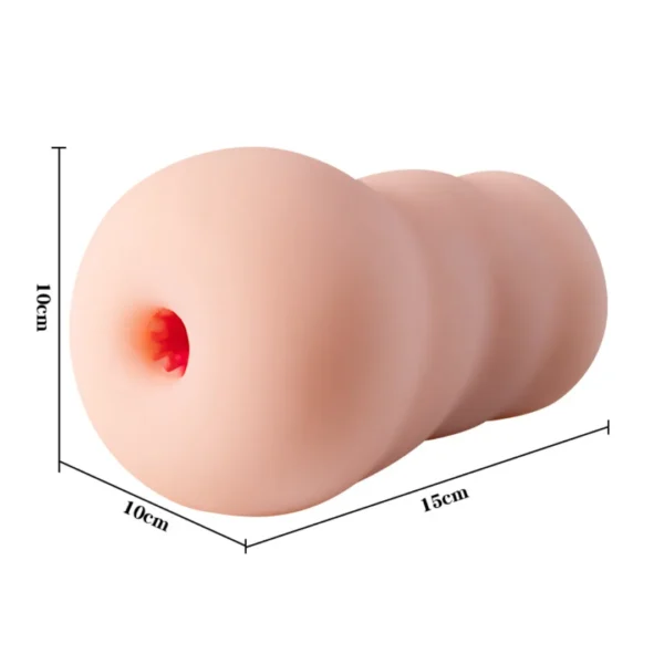 Lõi silicon mềm thủ dâm Jiuai (Kèm bóng massge đầu khấc)