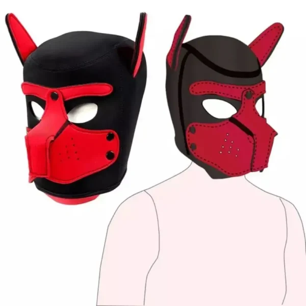 MẶT NẠ ĐẦU CHÓ COSPLAY