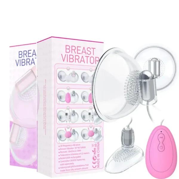 MÁY MASSAGE NGỰC CÓ DÂY - BREAST VIBRATOR WIRED EDITION