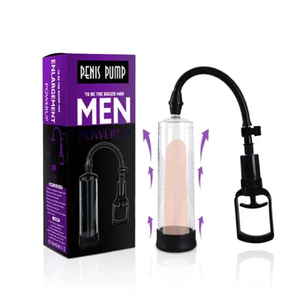 Máy tập tăng kích thước dương vật kéo tay Men Pump
