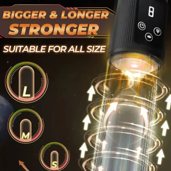 Máy tập tăng kích thước dương vật Stellan