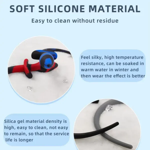 NÚT NHÉT ĐUÔI THÚ SILICONE MỀM DẺO