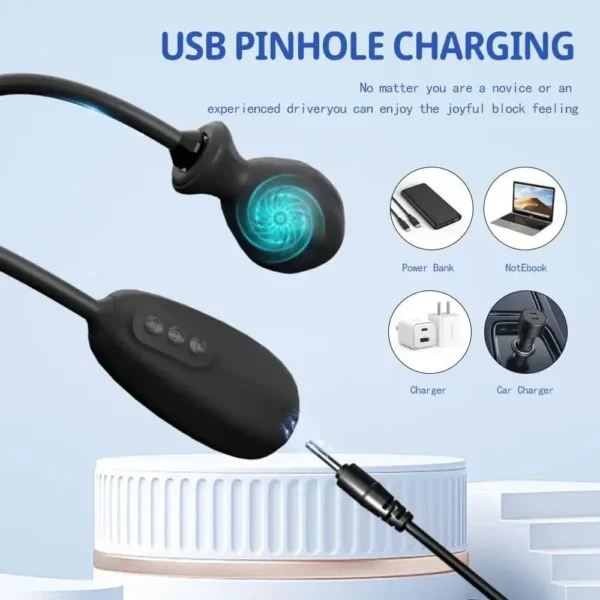 PLUG BƠM HƠI NÔNG HẬU MÔN TỰ ĐỘNG - SILICON MỀM CAO CẤP USB SẠC