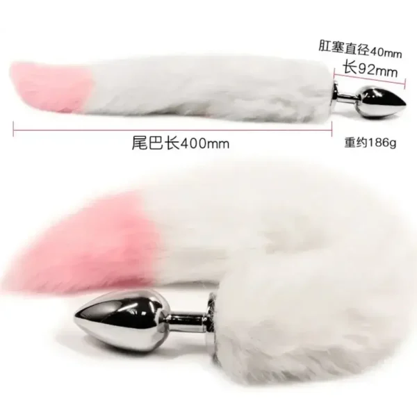 PLUG INOX ĐUÔI CÁO COSPLAY