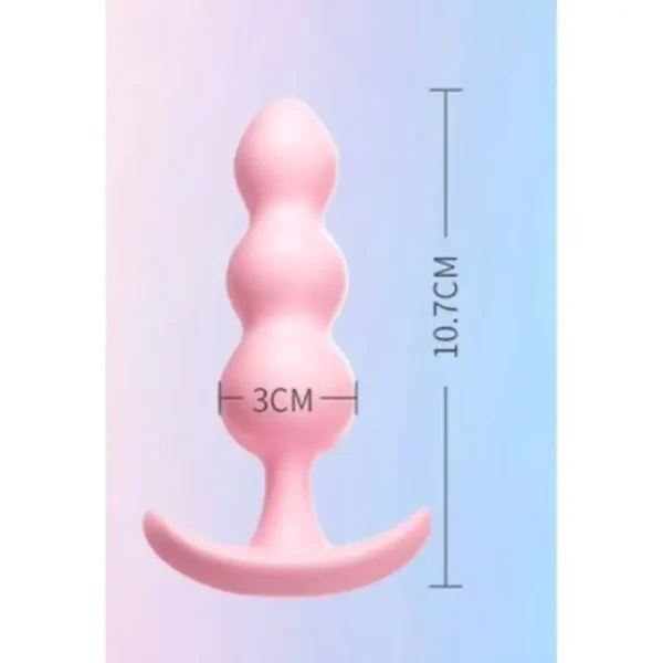 PLUG NHÉT HẬU MÔN MỀM DẺO MÀU HỒNG