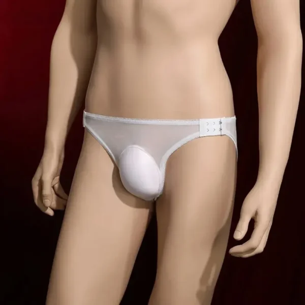 QUẦN LÓT NAM LƯỚI TRONG SUỐT – CÚP NỔI ÔM DÁNG, DÂY ĐIỀU CHỈNH