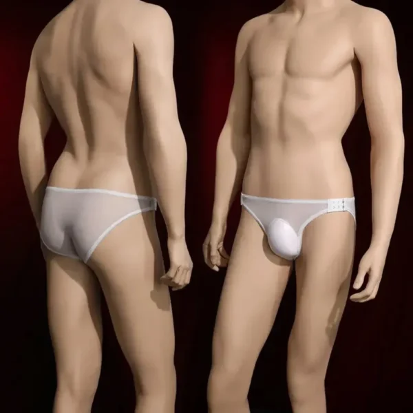 QUẦN LÓT NAM LƯỚI TRONG SUỐT – CÚP NỔI ÔM DÁNG, DÂY ĐIỀU CHỈNH