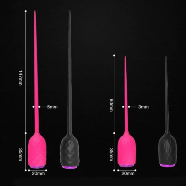 QUE SOUNDING RUNG SILICONE MỀM DẺO CÓ ĐỘNG CƠ - MẪU S6 JIUAI