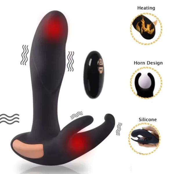 [REMOTE] PLUG RUNG DIBE 004 – MASSAGE RUNG NHIỆT TỰ ĐỘNG 2 ĐIỂM
