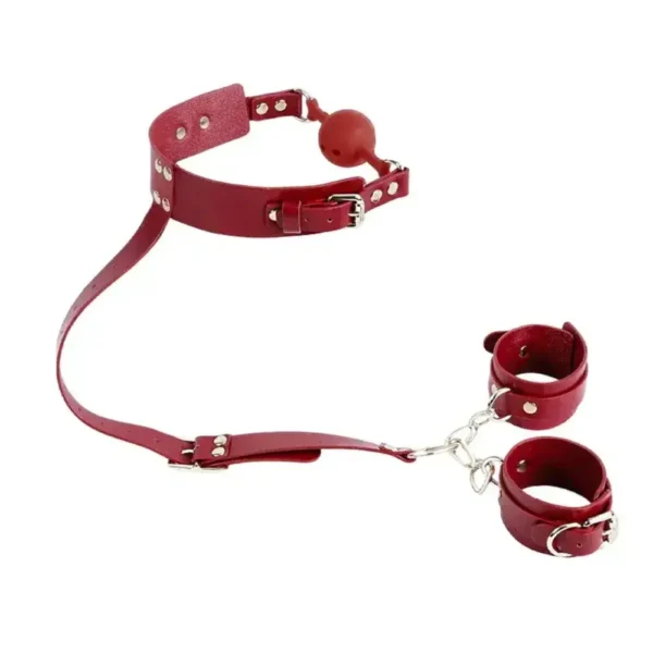 SM ANTI-BACK SHACKLE RED - CỔ + MIỆNG + TAY SAU