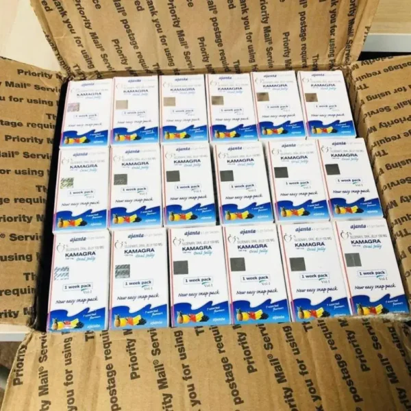 Thuốc cường dương Kamagra Oral Jelly 100mg – Hộp 7 gói