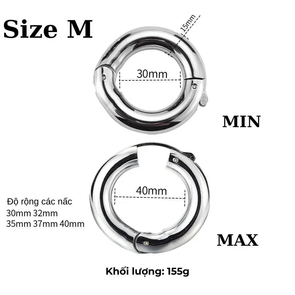 VÒNG INOX ĐIỀU CHỈNH ĐƯỢC ĐƯỜNG KÍNH