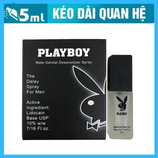 Xịt kéo dài Playboy – Lọ 5ml